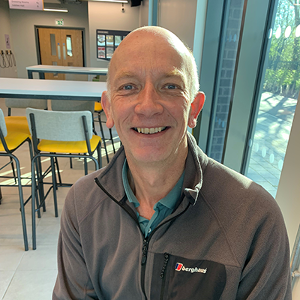 Peter Miller doing the Outlaw Triathlon