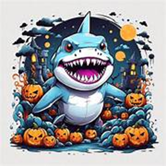 Shark Halloween Graphic