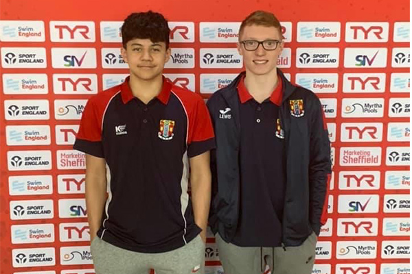 Ben and Lewis at nationals